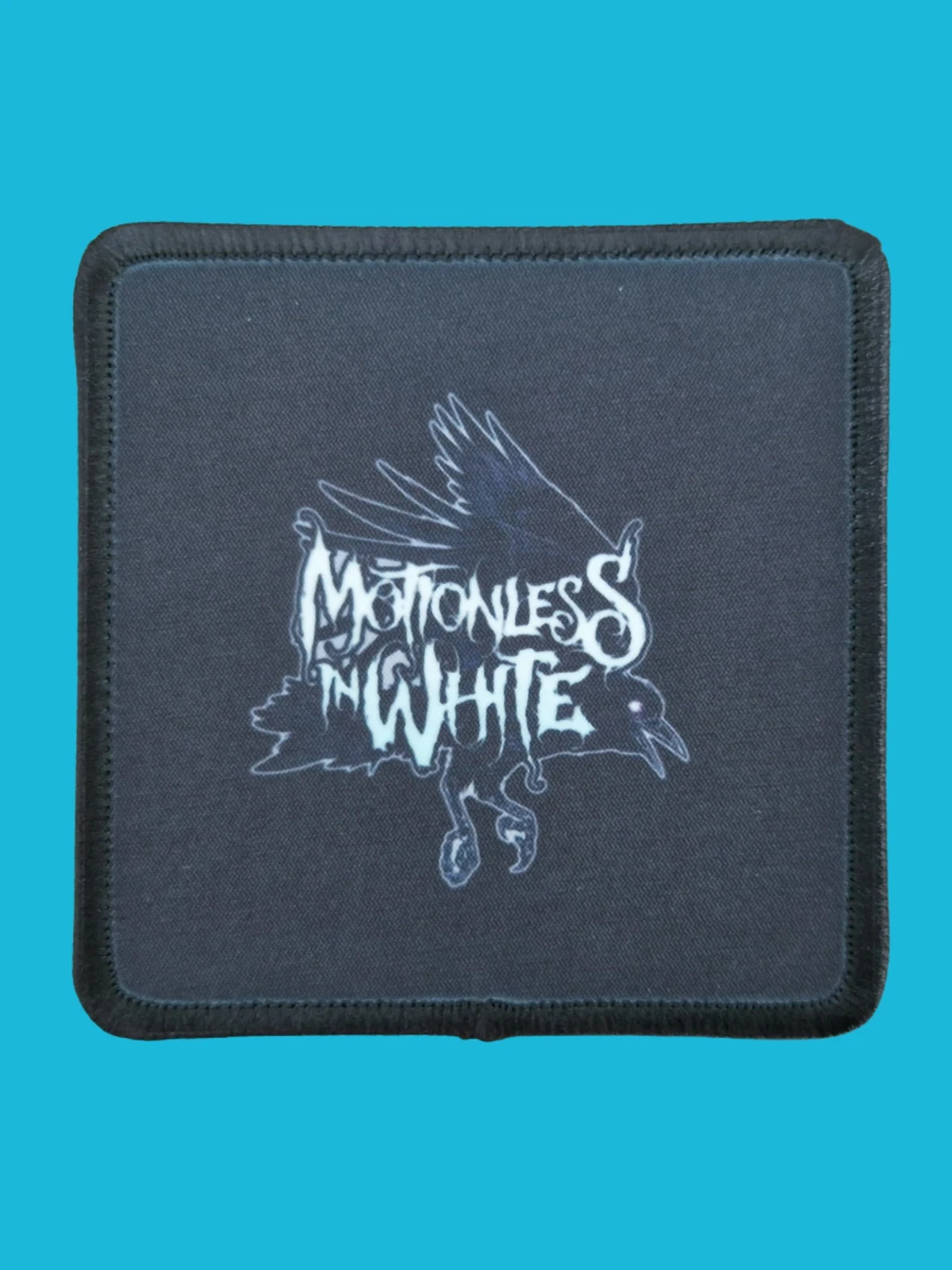 Patch Motionless In White - Logo - Imprimé - Carré de 7,5 x 7,5 centimètres